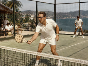 Young Henry Kissinger, an early padel enthusiast